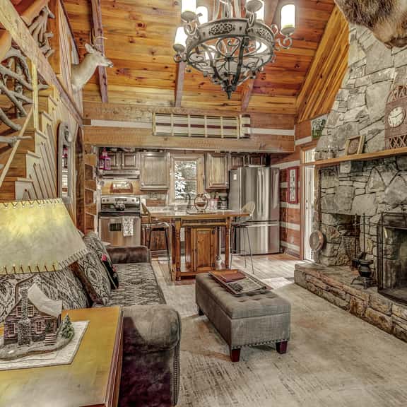 Magic Cabin with Private Petting Zoo and Hot Tub - Image 1