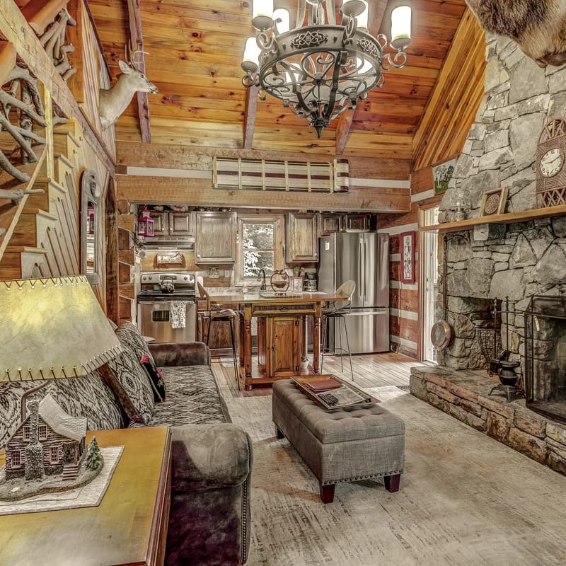Magic Cabin with Private Petting Zoo and Hot Tub